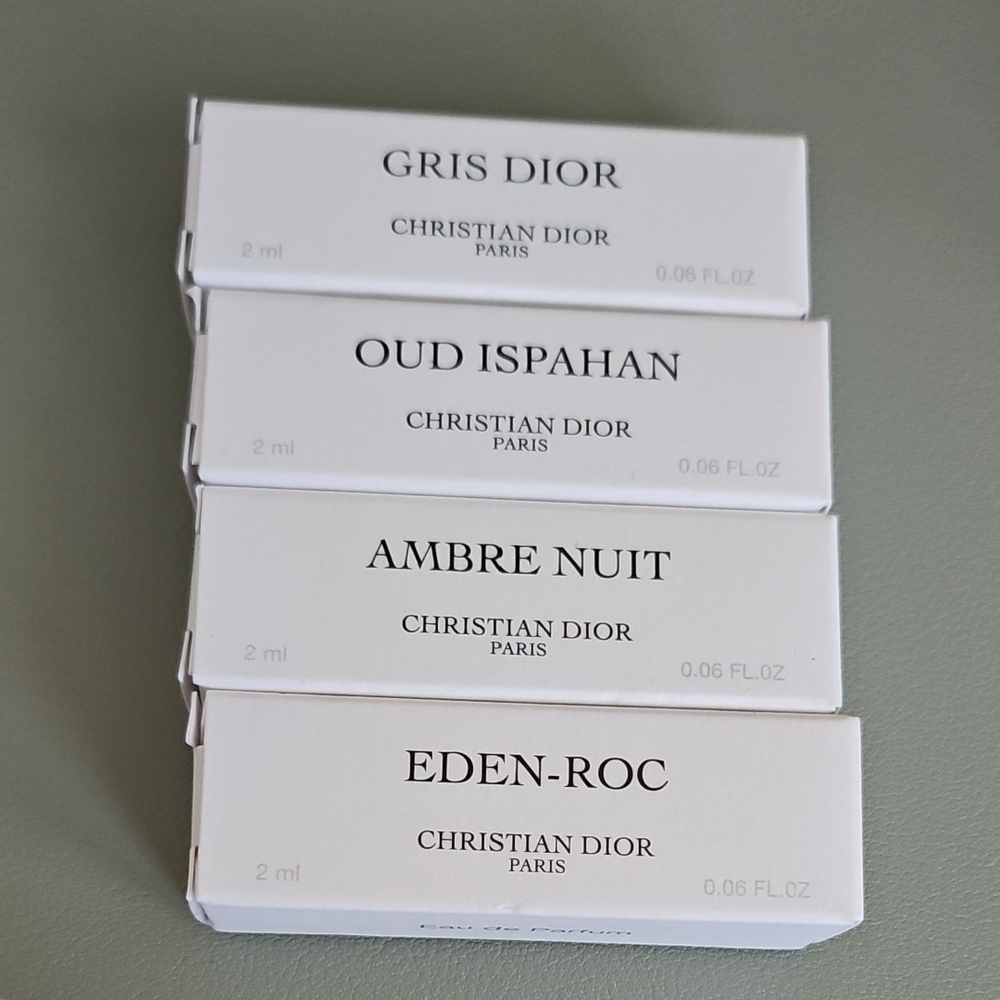 Christian Dior Prestige Fragrance Vials X 4
